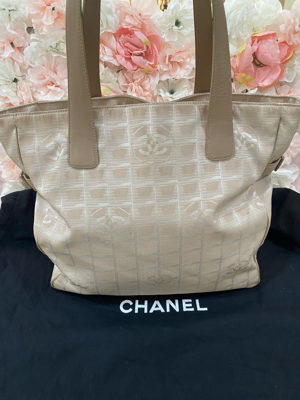 CHANEL New Travel Line Tote Bag
